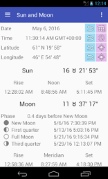 Sun and Moon Software for Android