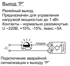 Релейный выход Термодат-29Е5