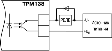 Использование транзисторной оптопары для управления реле