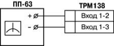 Схема подключения потенциометра ПП-63 при юстировке