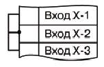 Схема установки перемычек на неиспользуемый вход ТРМ 148